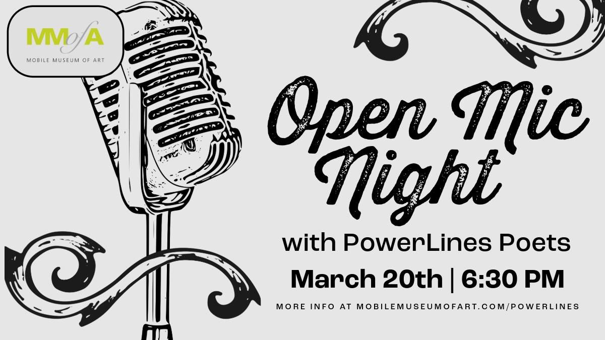 Open Mic Night with PowerLines Poetry