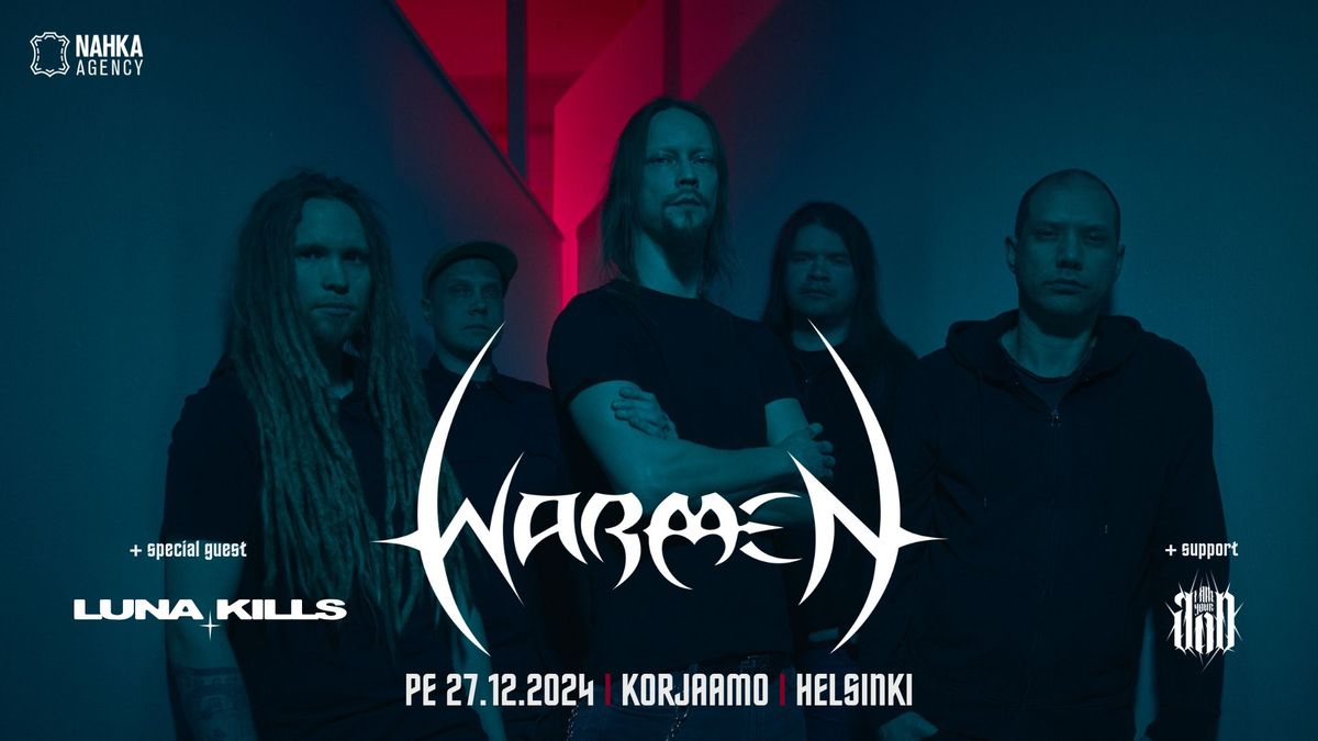 WARMEN + LUNA KILLS + I Am Your God \/\/ Korjaamo Helsinki, pe 27.12.2024