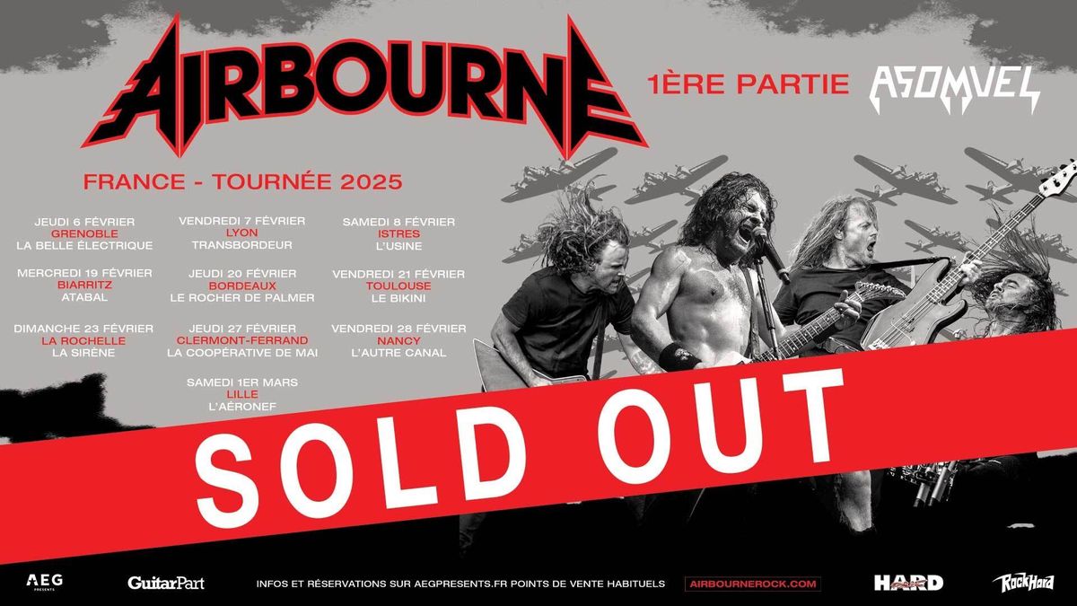 [COMPLET] AIRBOURNE \u2022 Le Bikini