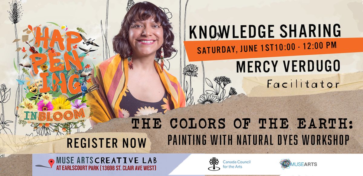 The Colors of the Earth Workshop: Painting with Natural Dyes
