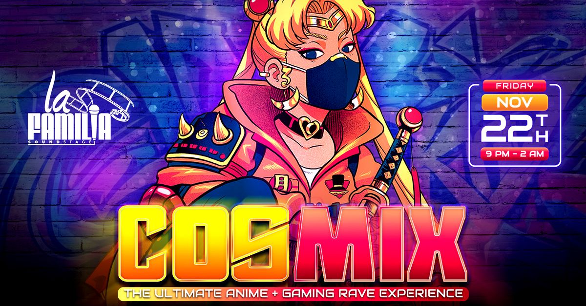 Cosmix Rave: The Ultimate Anime + Gaming Rave (Baltimore)