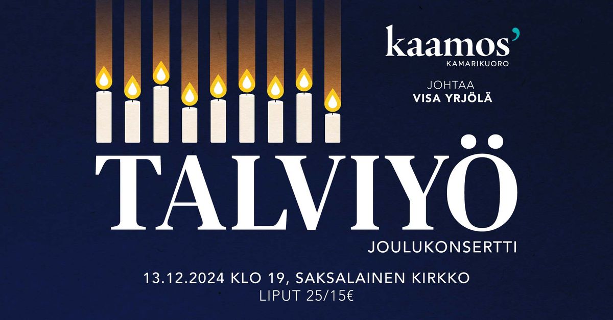 Talviy\u00f6 -joulukonsertti