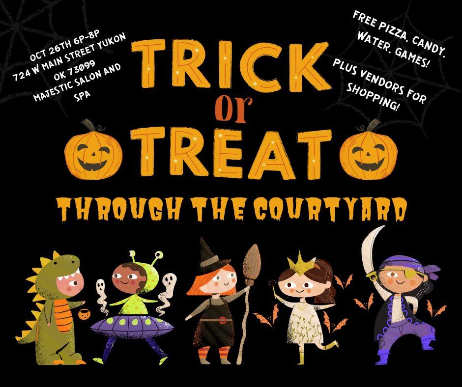 Trick or Treat Through the Courtyard