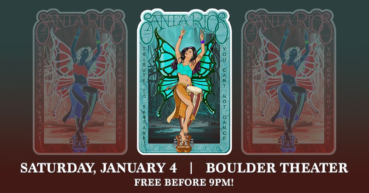 Santa Rios (Santana Tribute) - FREE before 9pm! | Boulder Theater