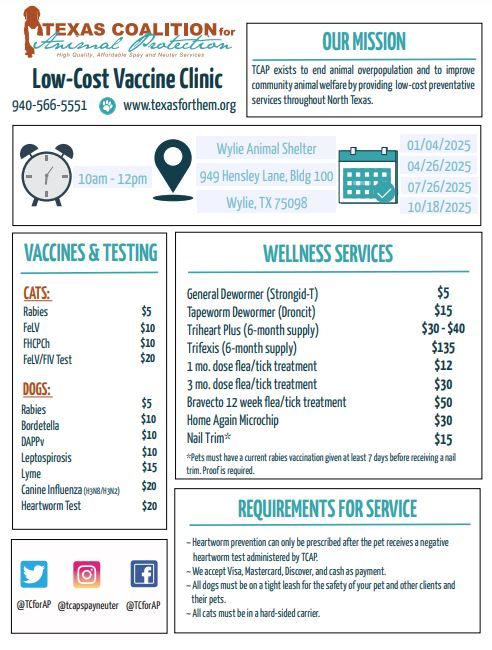 Low-Cost Vaccine Clinic