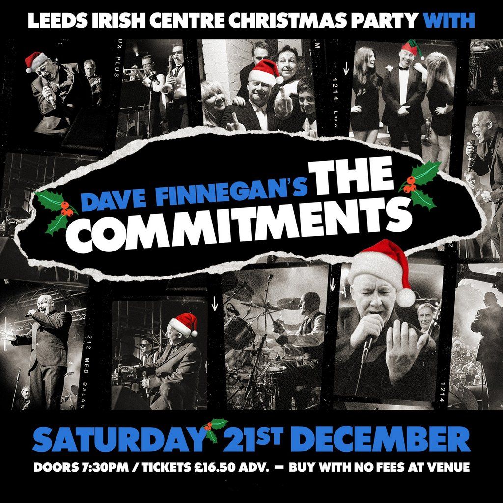 Dave Finnegan's THE COMMITMENTS: Leeds Irish Centre Xmas Party