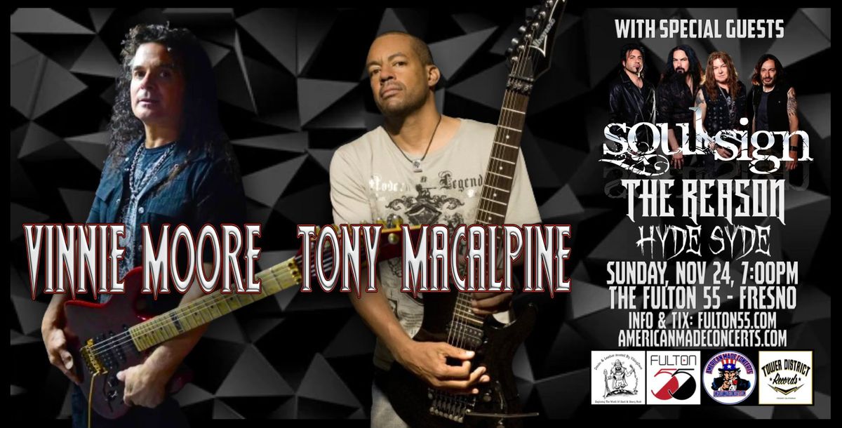 American Made Concerts Presents: Vinnie Moore\/Tony Macalpine