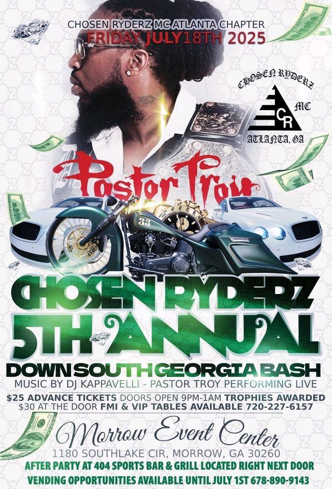 Chosen Ryderz Atlanta MC 5th Annual: Down South Georgia Bash