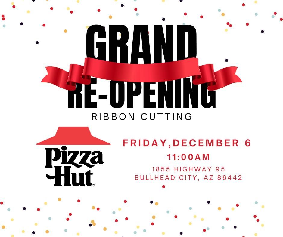 Ribbon Cutting - Pizza Hut!