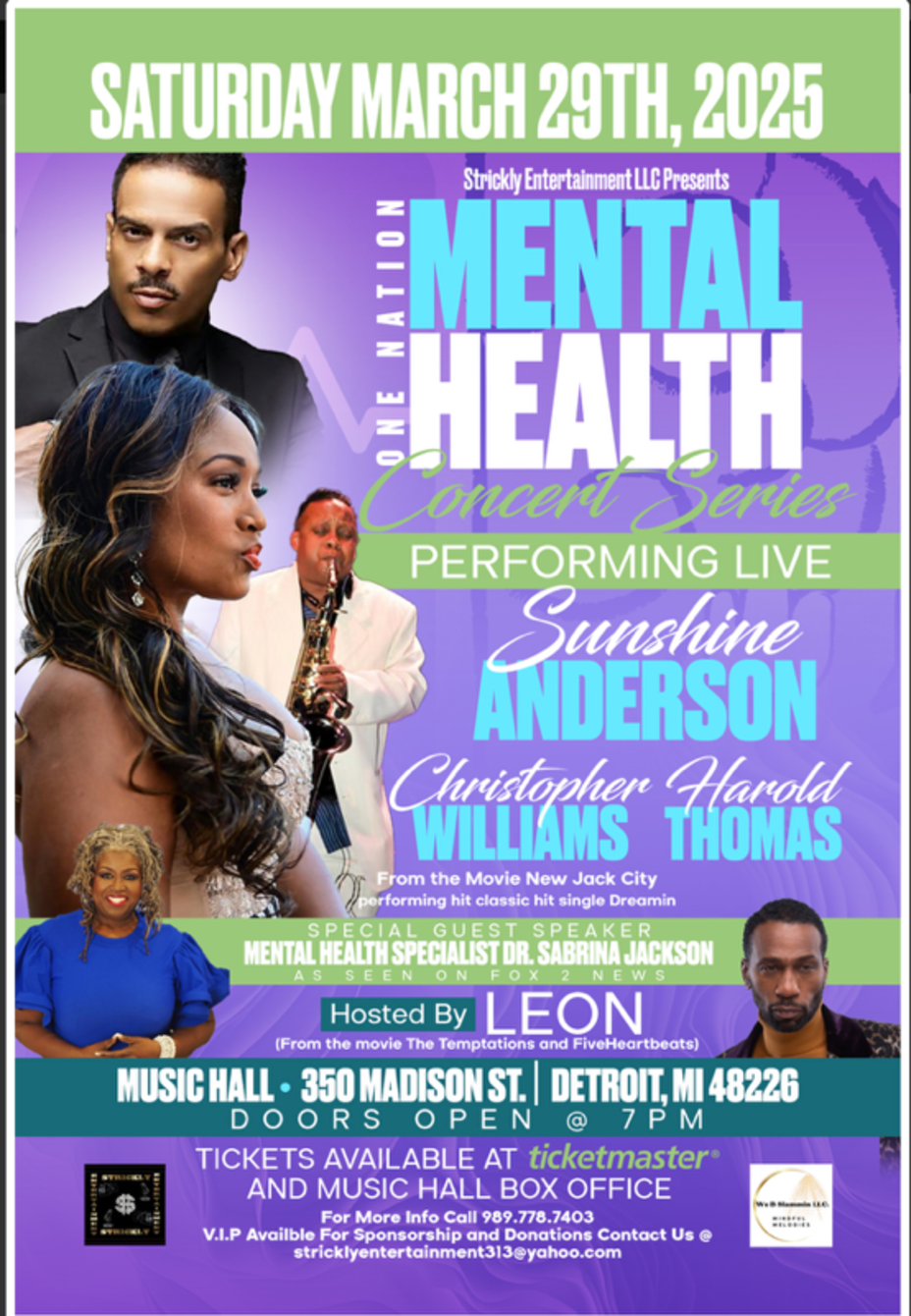 Christopher Williams at Music Hall Center - Detroit