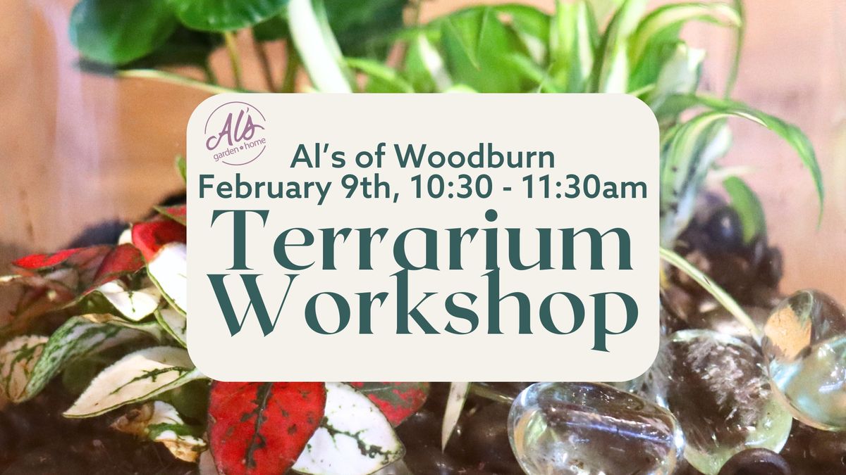 Terrarium Workshop - Woodburn 