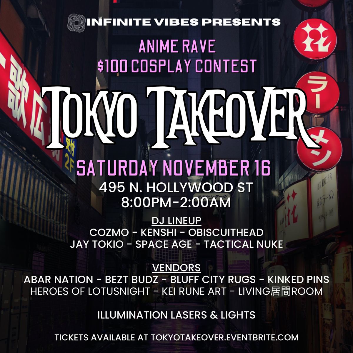 Tokyo Takeover - Anime Rave