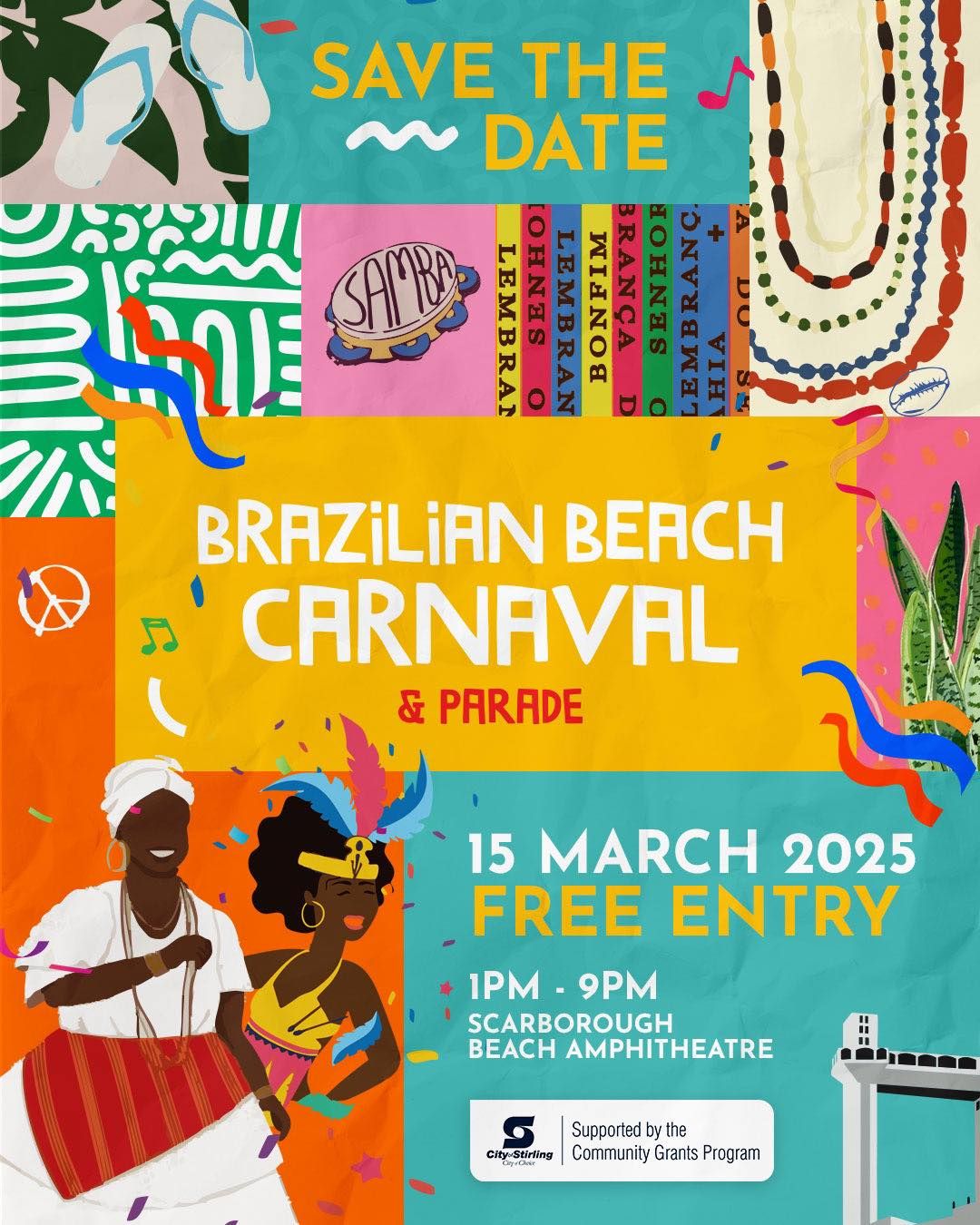 Brazilian Beach Carnaval & Parade 2025