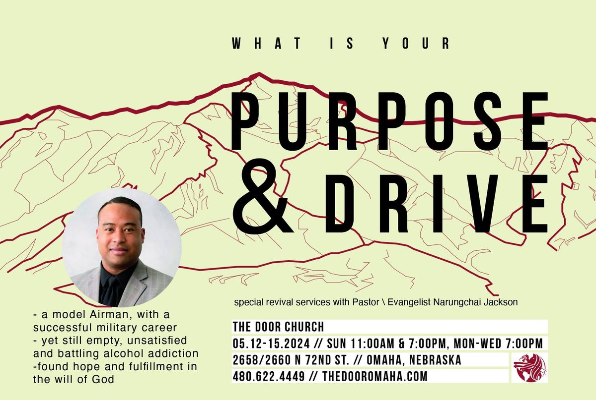 What Is Your Purpose & Drive?