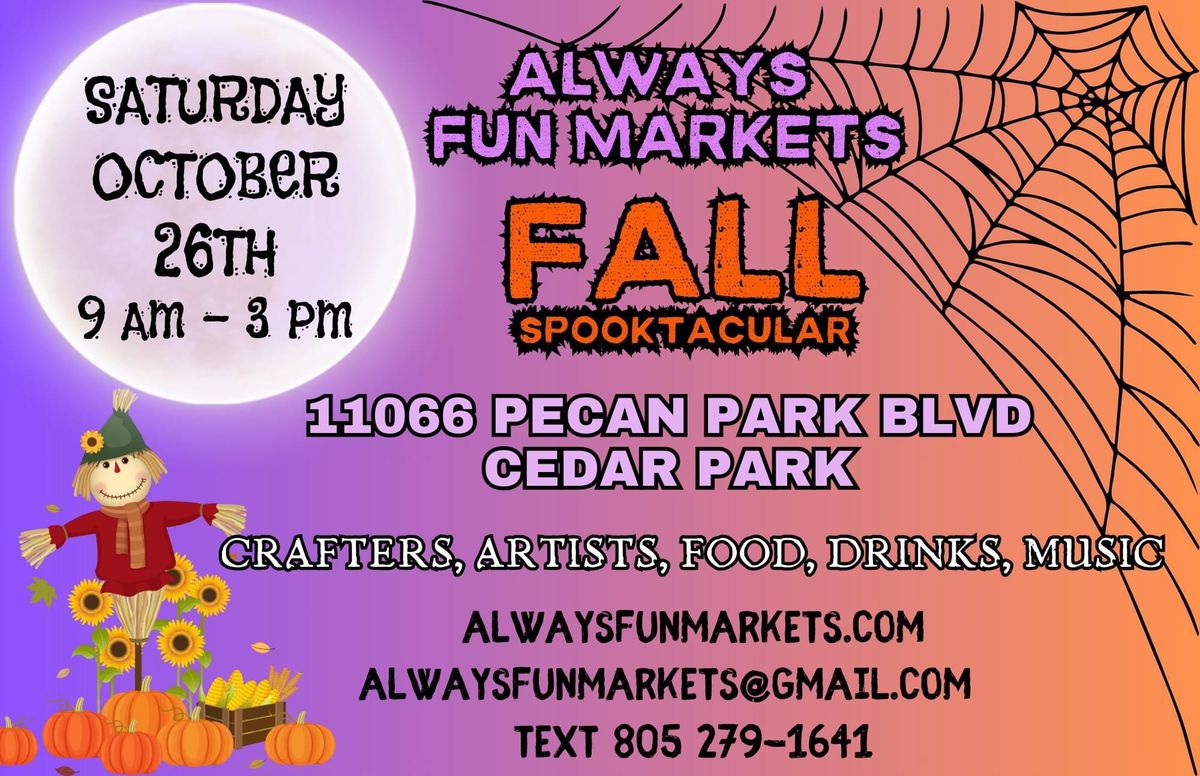 Vendor Event at Always Fun Markets