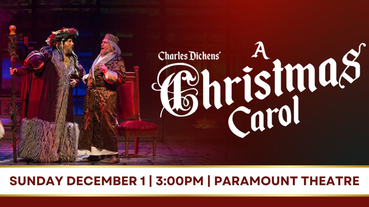 The National Tour of A Christmas Carol