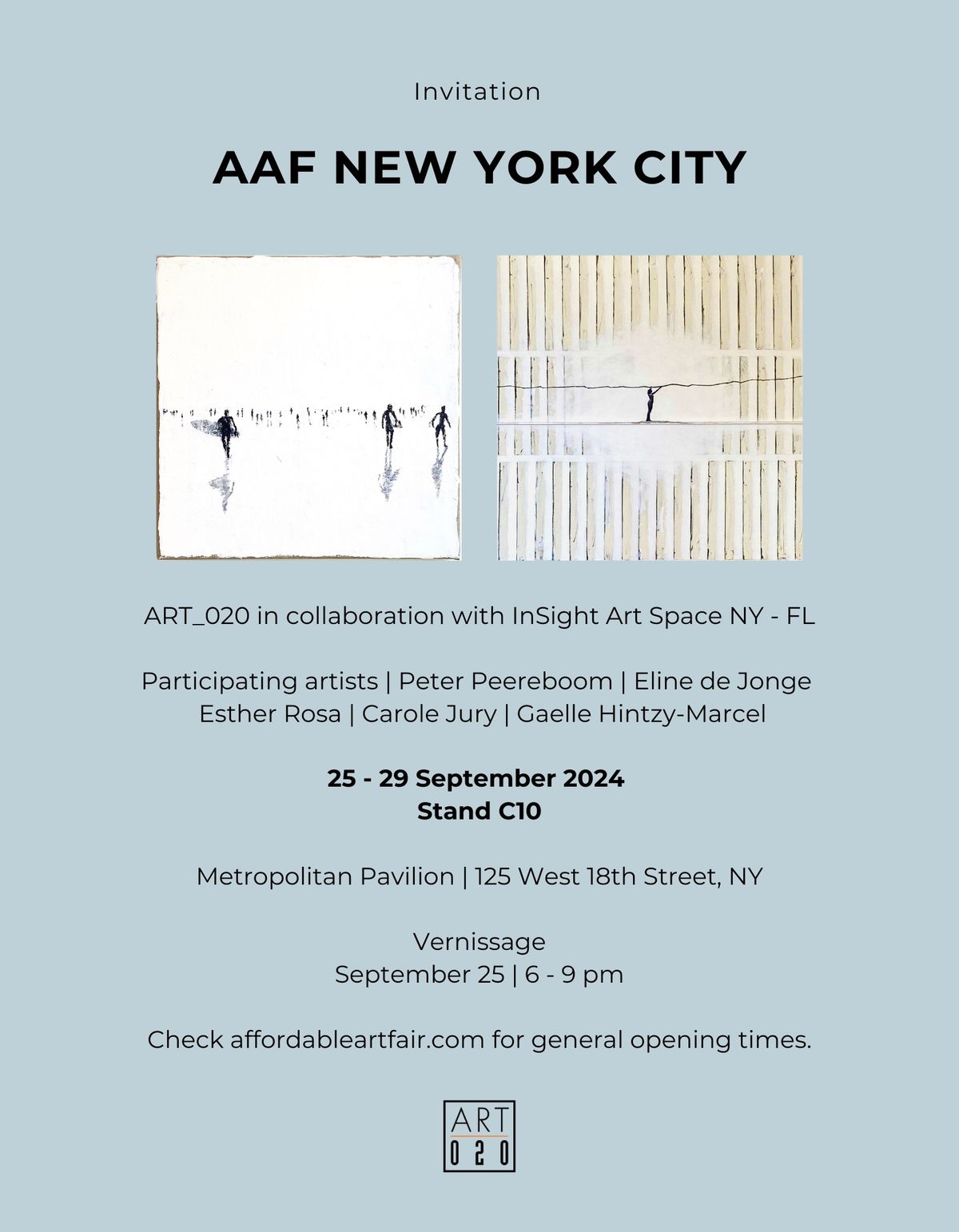 Affordable Art Fair New York City, New York City, 25 September 2024