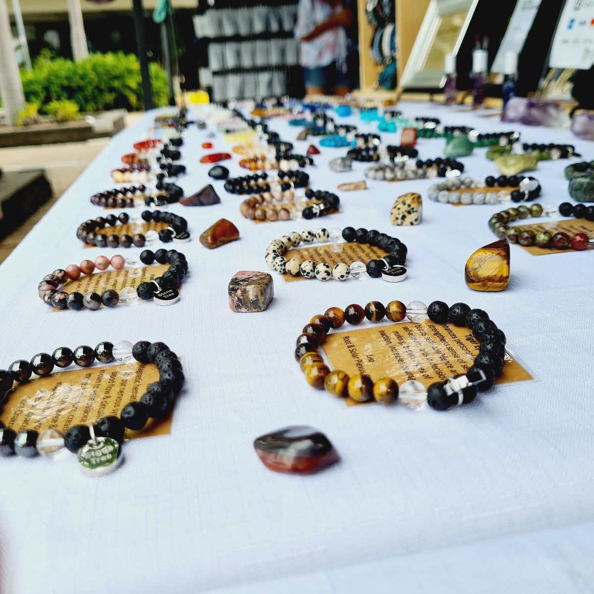 Redcliffe Markets SUNDAYS 8am until 2pm! Find Stone Tree Collection just after Baker St!