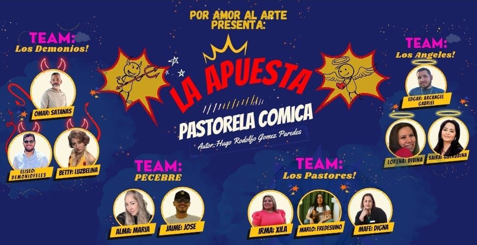 Obra Pastorela Comica "La Apuesta"