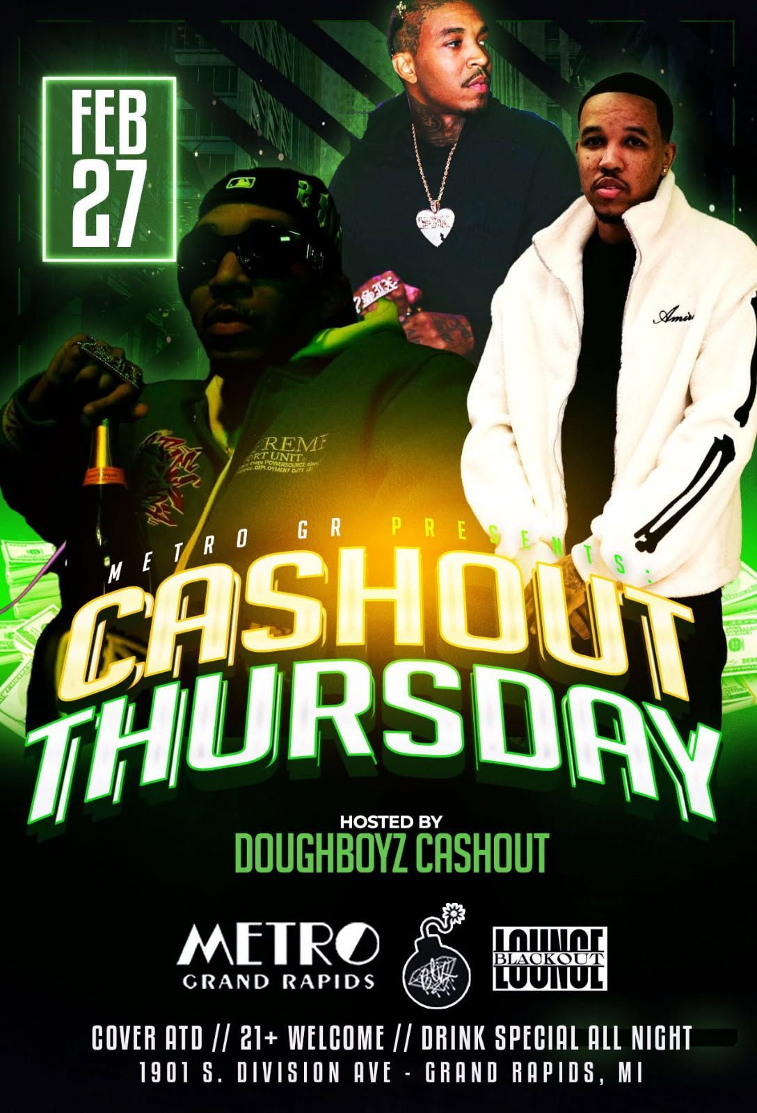 CASHOUT THURSDAY 