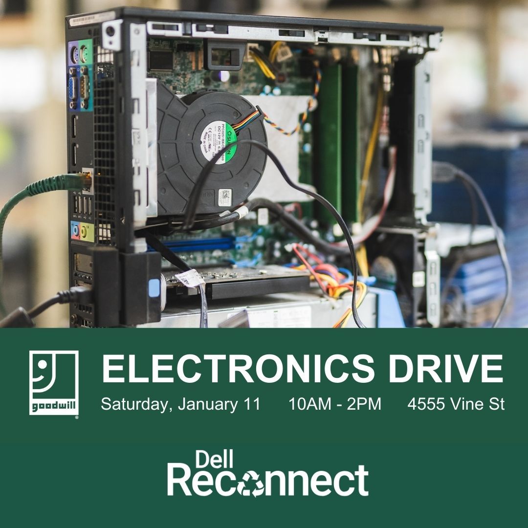 2025 Goodwill Electronics Recycling Drive