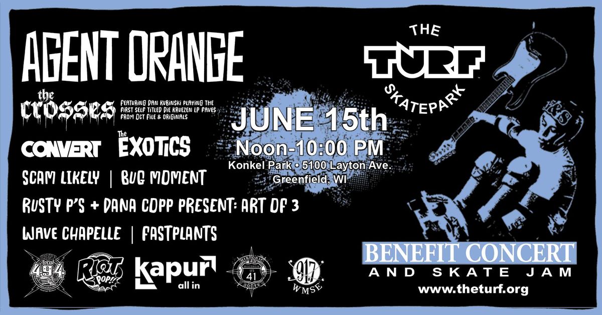 The Turf Benefit Concert and Skate Jam