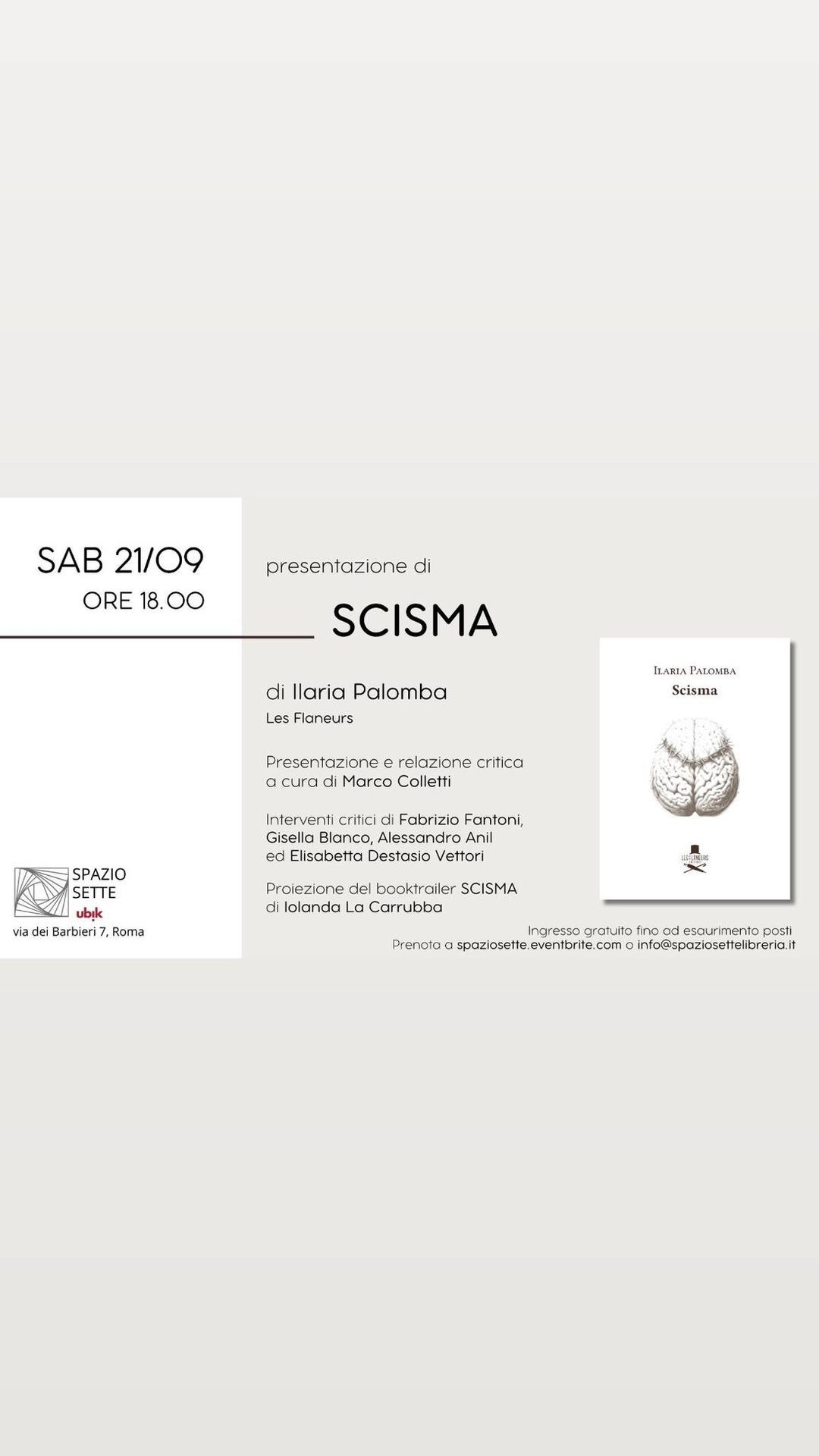 Presentazione di Scisma 