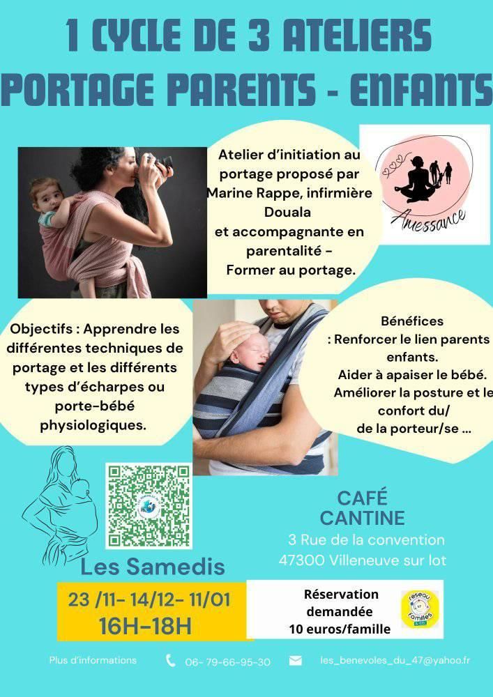 Atelier Portage - Parents- enfants 