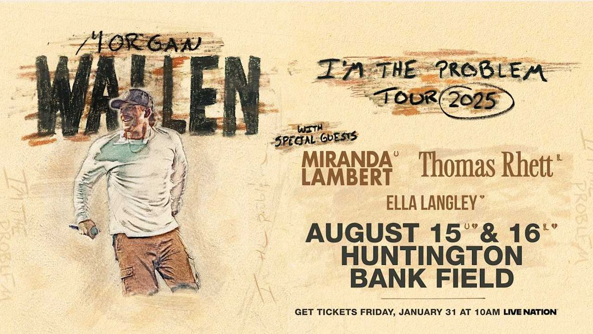 Morgan Wallen with Thomas Rhett and Ella Langley