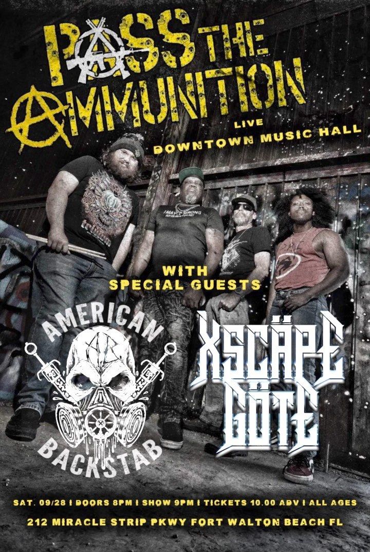 Downtown Music Hall Presents: PASS THE AMMUNITION 