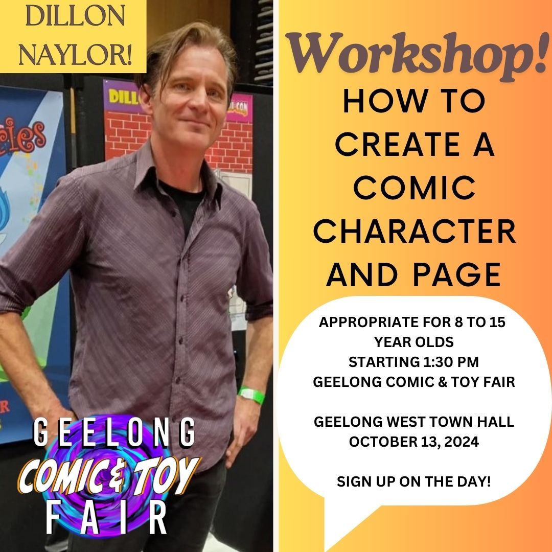 WORKSHOP: How to Create a Comic Character and Page