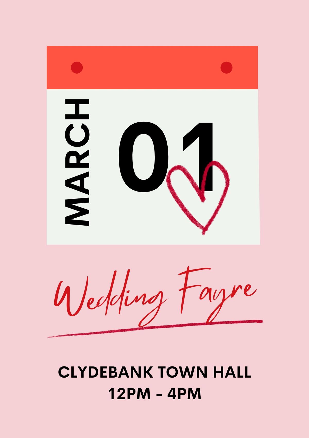 Clydebank Town Hall Wedding Fayre