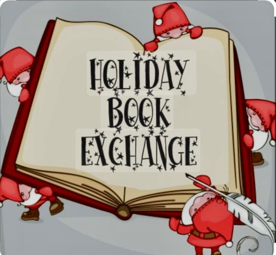 Christmas potluck and book exchange 