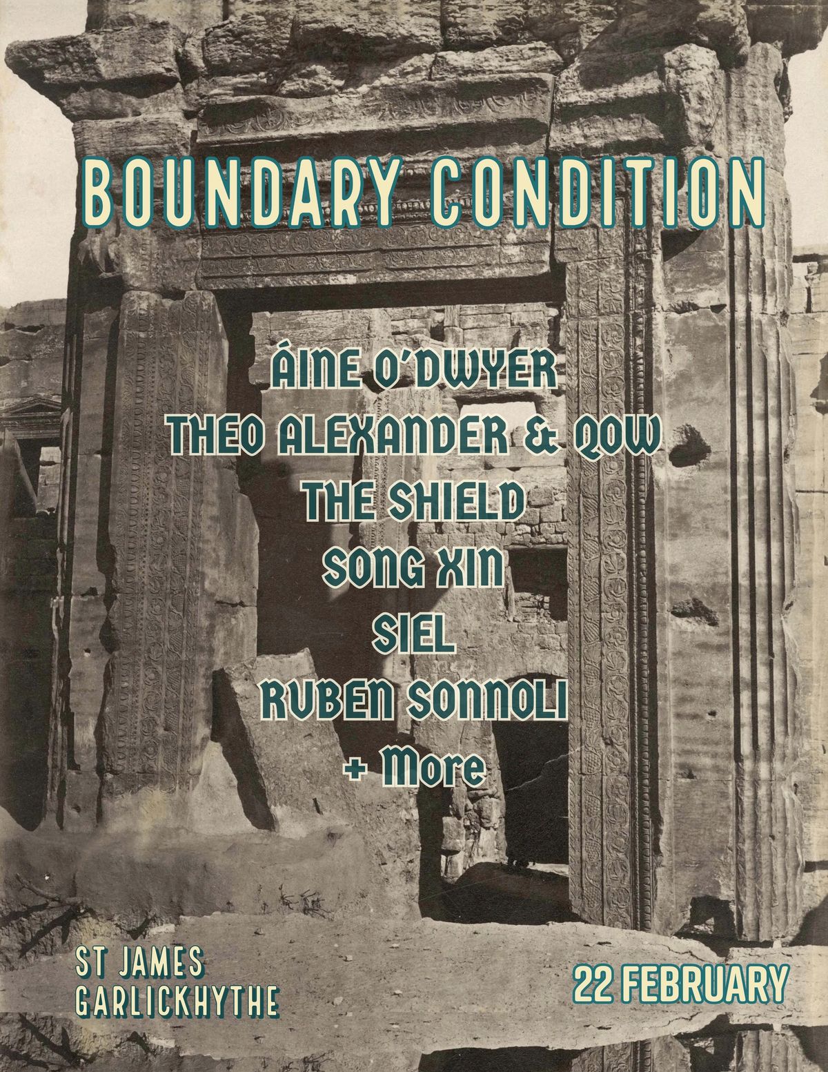 Boundary Condition: \u00c1ine O'Dwyer + Theo Alexander and Qow + The Shield + Song Xin 