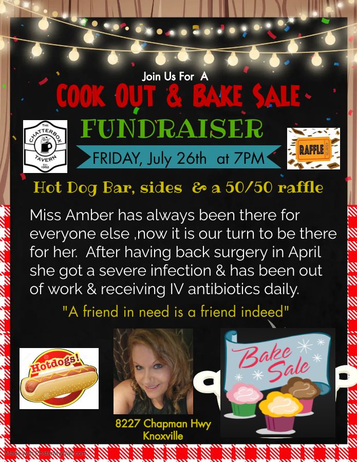 Cook Out, Bake Sale, Fundraiser