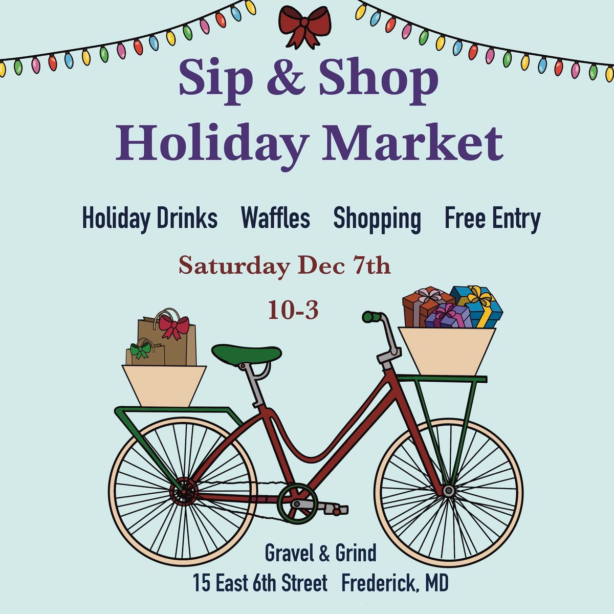 Holiday Sip & Shop