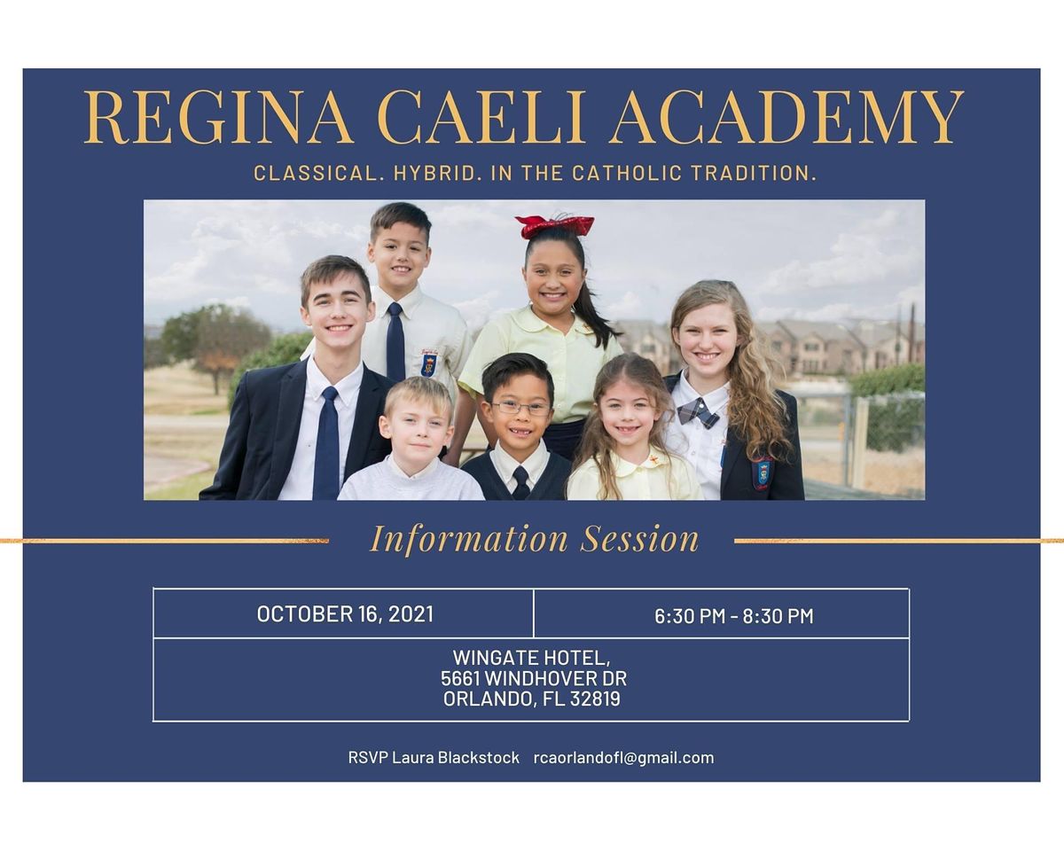 Regina Caeli Academy - Orlando Info Session