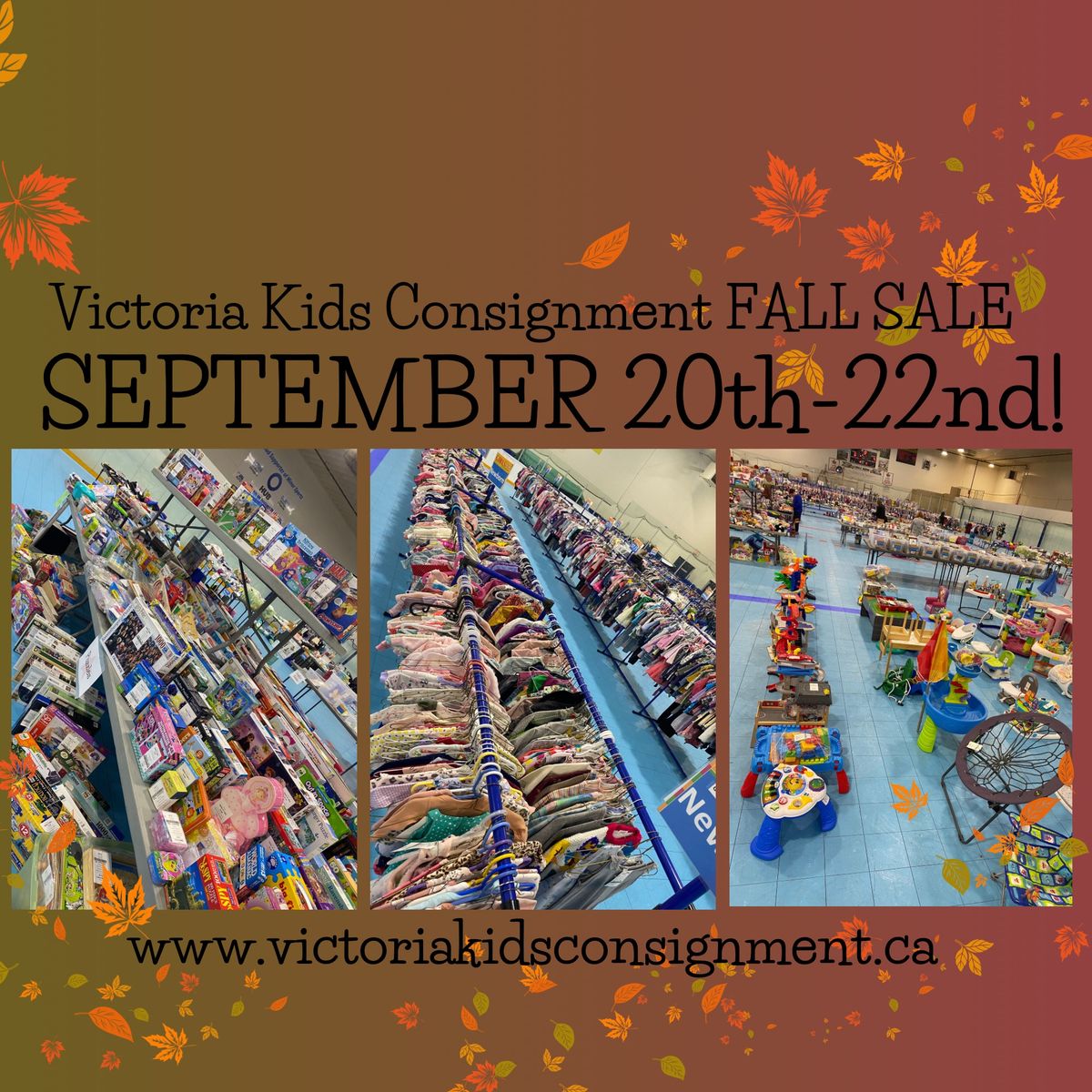 Victoria Kids Consignment FALL SALE 2024
