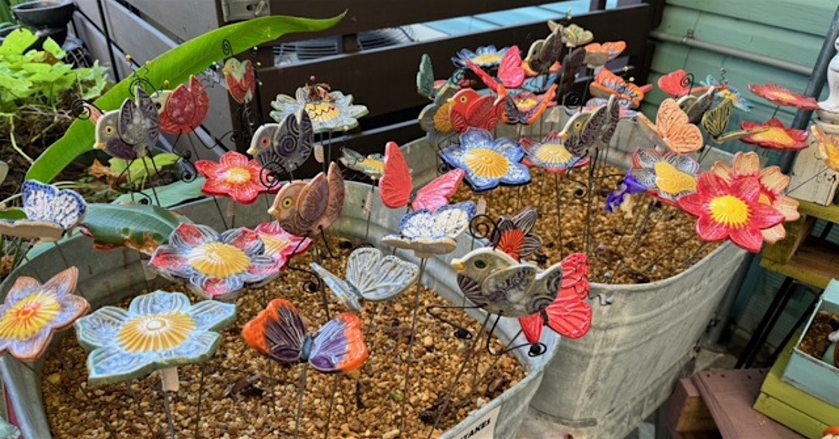 2-Day Pottery Workshop: Garden Stakes