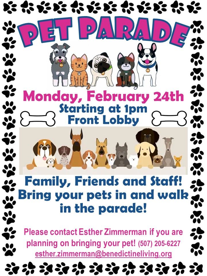 February Pet Parade