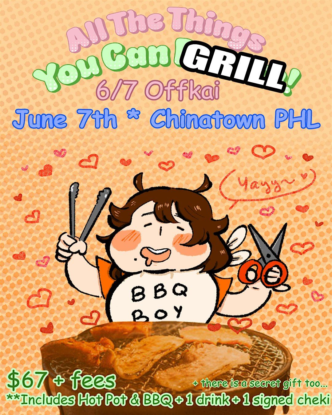 All The Things You Can Grill! Pan Ranger Offkai