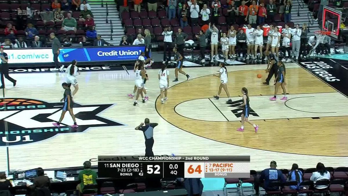 San Diego Toreros at Pacific Tigers Mens Basketball