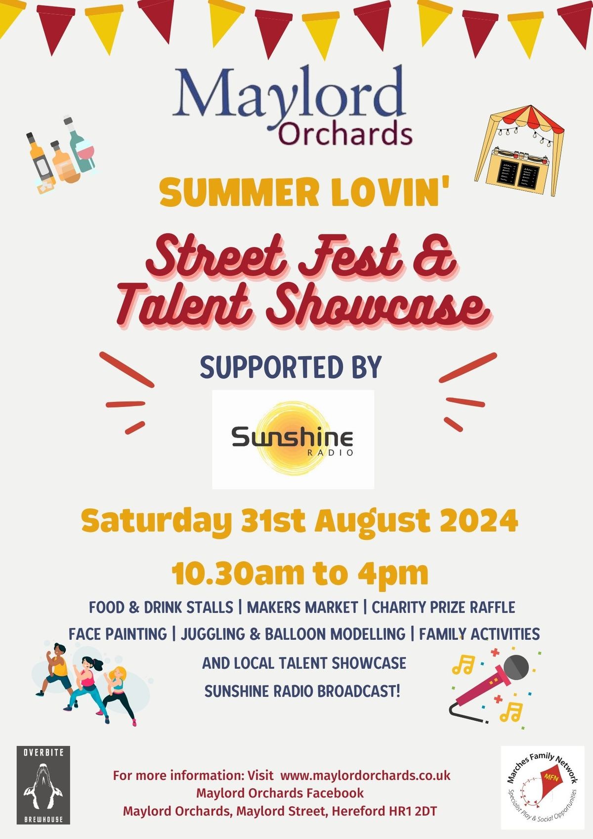 Summer Lovin' Street Fest & Talent Showcase- Supported By Sunshine Radio