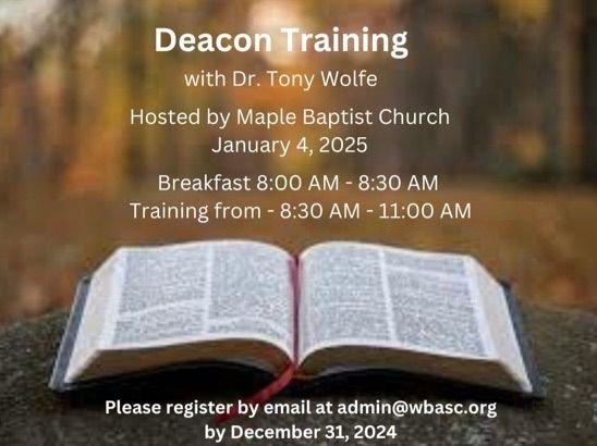 Deacon Training