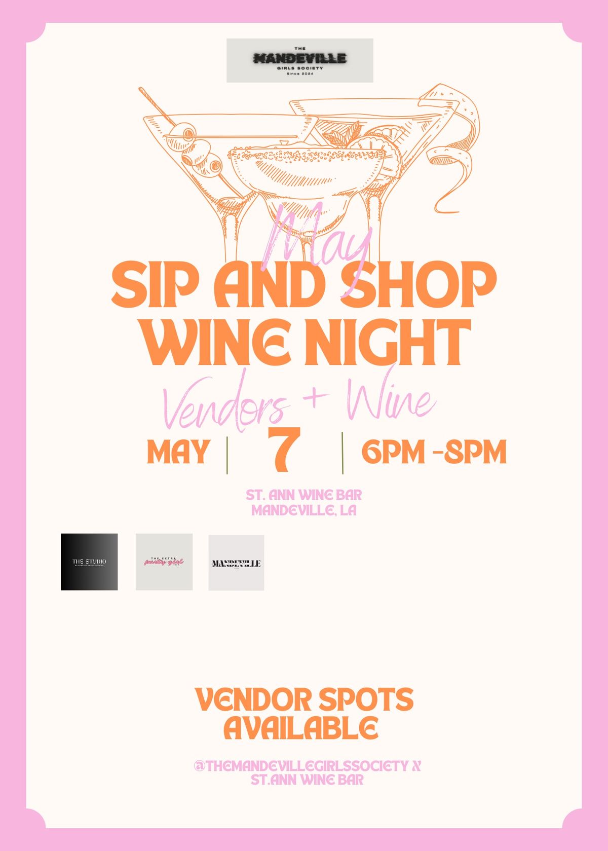 Sip and Shop Ladies Night