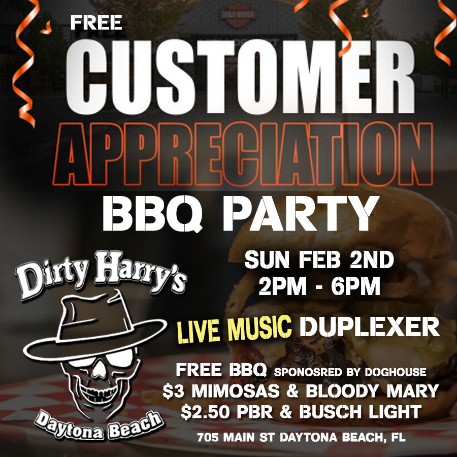 Customer Appreciation Free BBQ