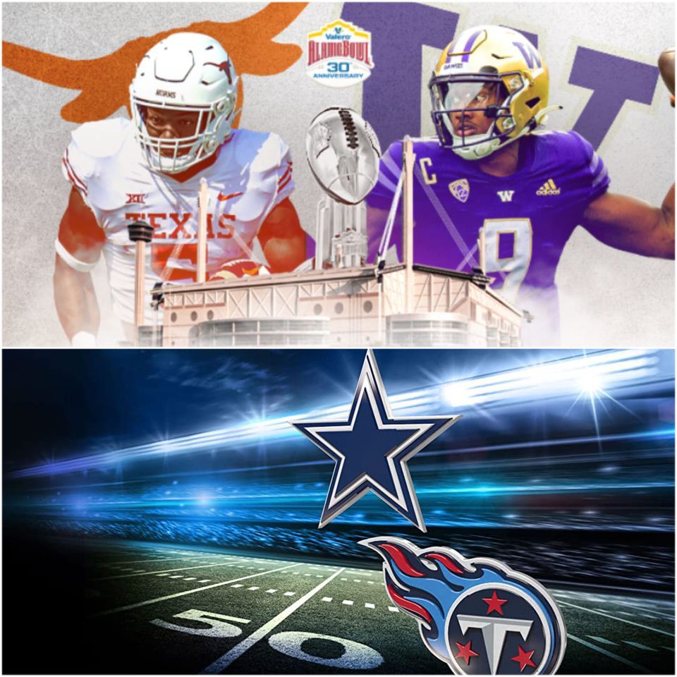 Texas Sized Thursday: Longhorns vs Huskies and Cowboys vs Titans