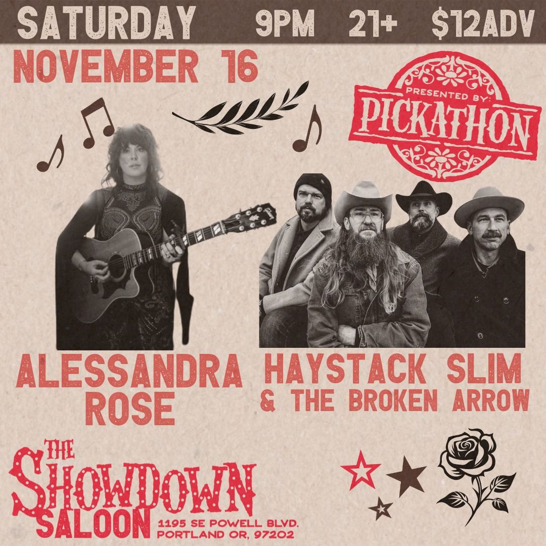 Alessandra Rose with Haystack Slim and The Broken Arrow