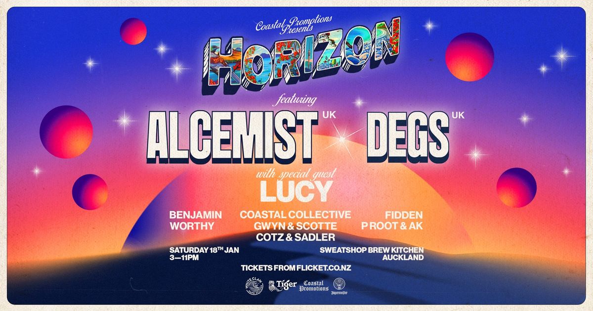 Horizon 2025 ft. Alcemist (UK) & Degs (UK) | Auckland 