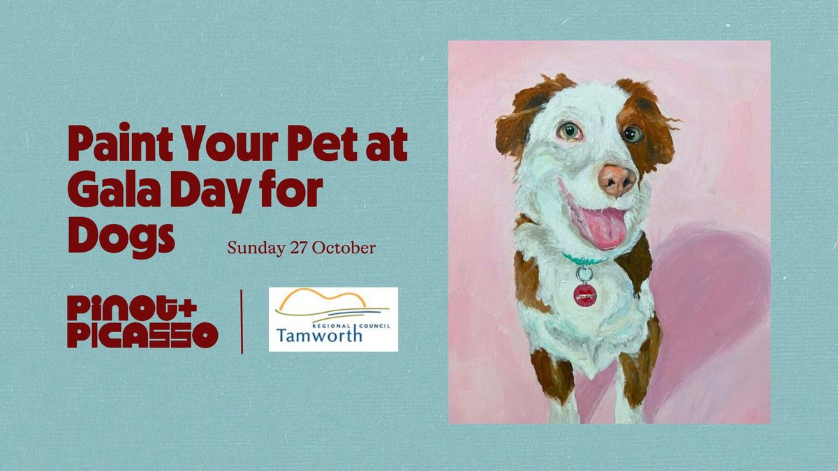 Paint Your Pooch at Gala Day for Dogs 2024 